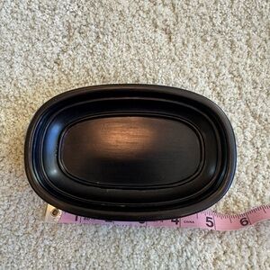 Elegant Oil Rubbed Bronze Oval Soap Dish